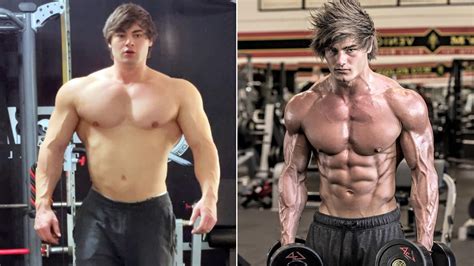 dirty bulk before and after.